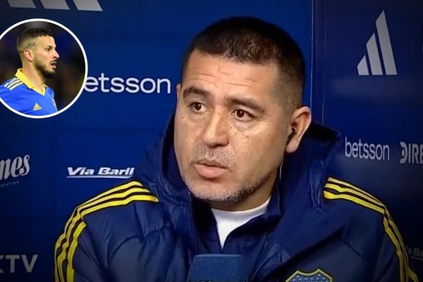 ¿Quedó relegado? Riquelme habló de la situación de Benedetto en Boca 