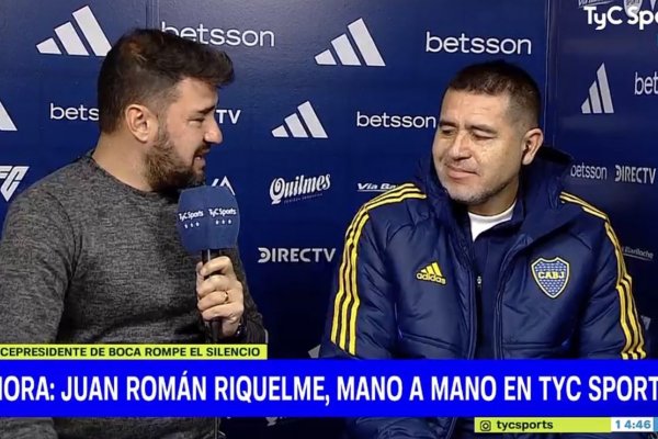 Riquelme habló del partido contra Racing y eligió a la figura: 