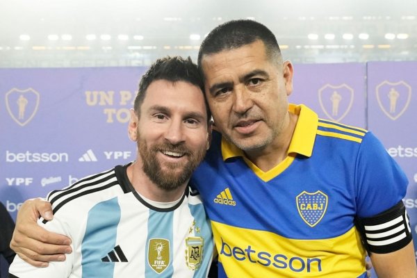 Riquelme reveló cuál fue la promesa que le hizo a Messi: “Tengo que...”