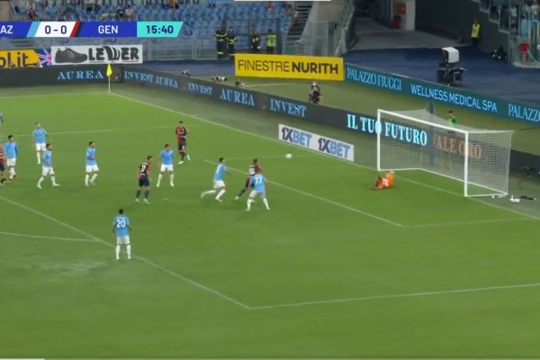 VIDEO | ¡Está intratable! Mateo Retegui marcó su primer gol en Serie A con el Genoa