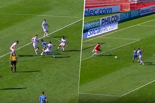 López Muñoz gambeteó a cuatro rivales y clavó un golazo para Godoy Cruz (VIDEO)