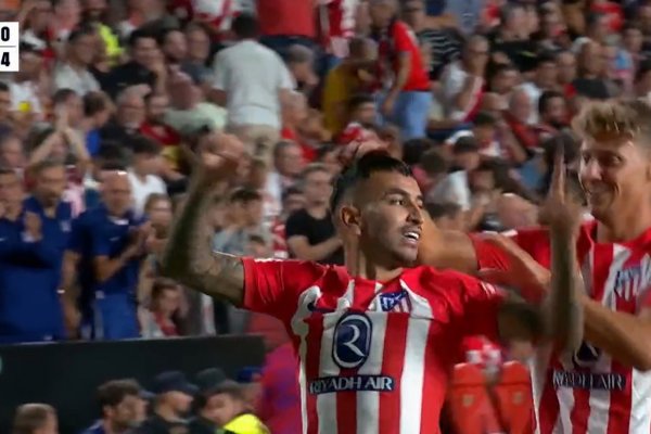 VIDEO | Ángel Correa la picó para diseñar un golazo infernal para Atlético de Madrid