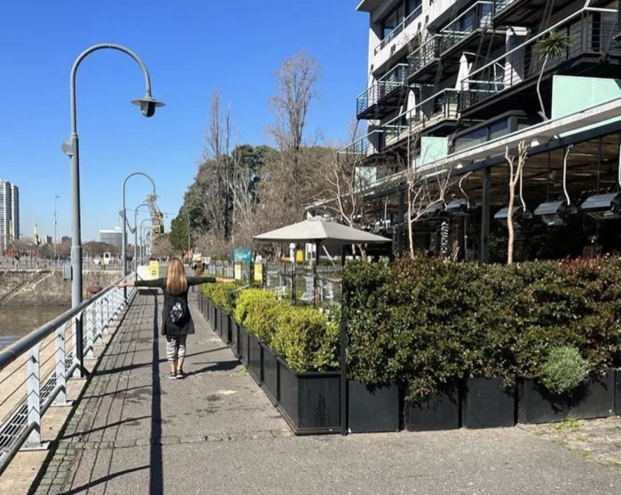 Puerto Madero: vence el plazo para achicar terrazas de bares y restaurantes