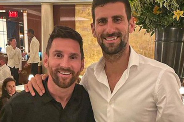 Djokovic reveló de qué habló con Messi en su más reciente encuentro