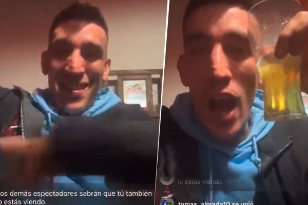 En Racing están indignados: Centurión hizo un vivo festejando el triunfo de Boca