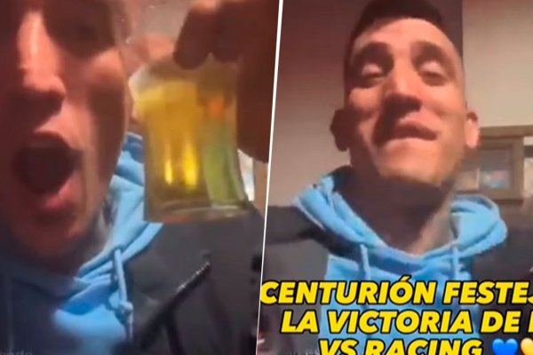 VIRAL | Ricky Centurión celebró la clasificación de Boca y se burló de Racing en un vivo de Instagram