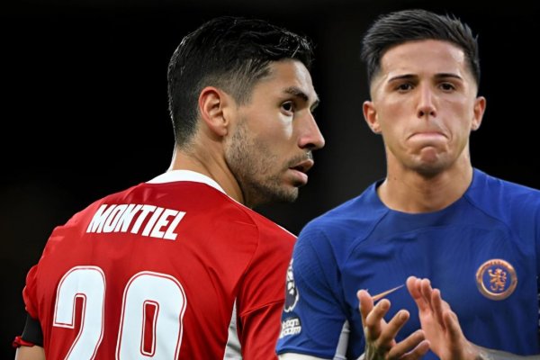 Exitoso debut en Premier League para Montiel, que le propinó otro golpe al Chelsea de Enzo Fernández