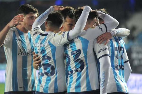 Racing se recuperó con una importante victoria sobre Estudiantes en Avellaneda