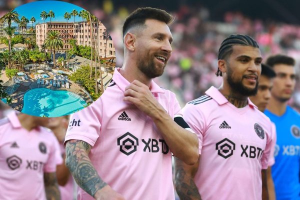 El ESPECTACULAR gesto de Messi con los empleados de un hotel en California