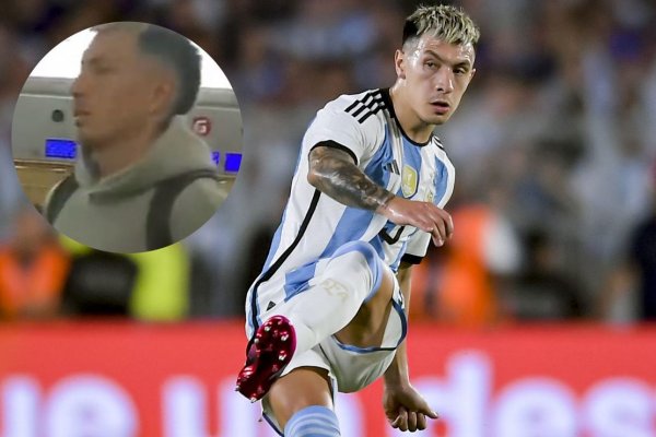 Scaloni lo espera: el optimista gesto de Lisandro Martínez al llegar a la Argentina