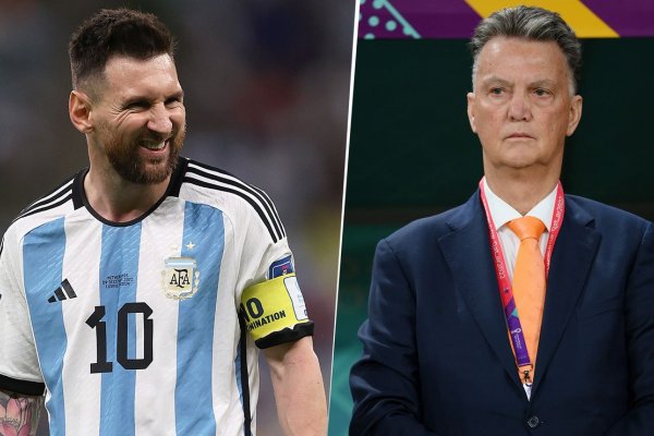 La respuesta oficial de la AFA a Van Gaal tras sus dichos sobre la Selección Argentina