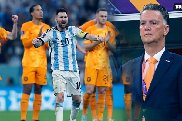 Jugadores de Países Bajos, contra Van Gaal por sus frases sobre Messi: 