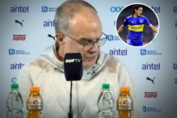 La picante respuesta de Bielsa sobre Cavani y la selección uruguaya: 