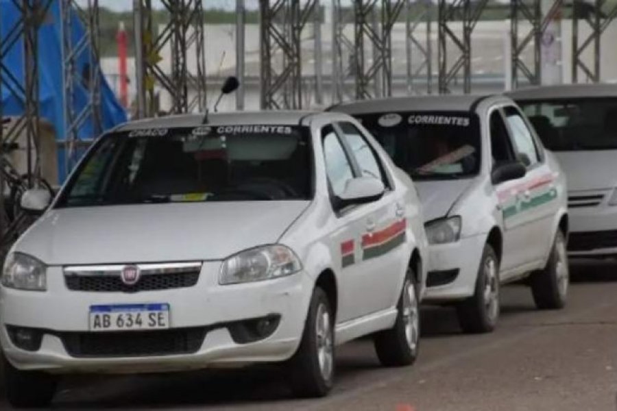 Los remises Chaco Corrientes aumentaron la tarifa del pasaje