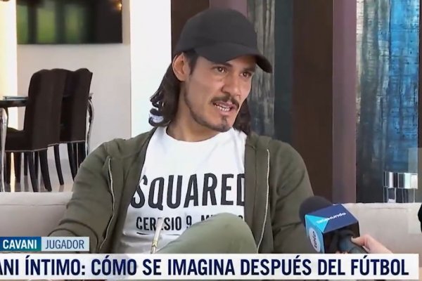 Cavani reveló cómo imagina su vida después del fútbol: 