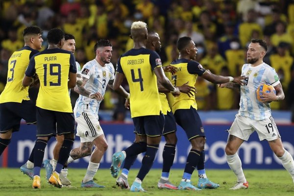 Eliminatorias CONMEBOL: Ecuador llega con puntaje negativo al partido ante Argentina