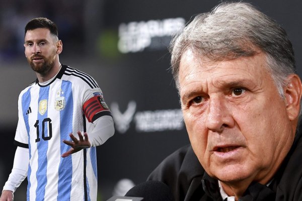 Martino sorprendió con su postura ante la salida de Messi en Argentina