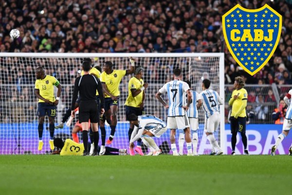 El increíble detalle del gol de Messi que volvió locos a los hinchas de Boca: 