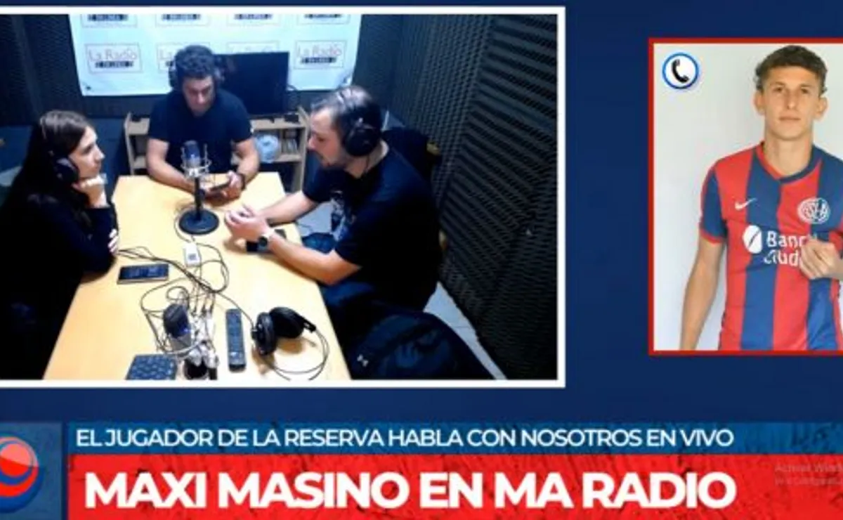 MA Radio: La palabra de Maxi Masino, defensor de la reserva, y toda la actualidad de San Lorenzo