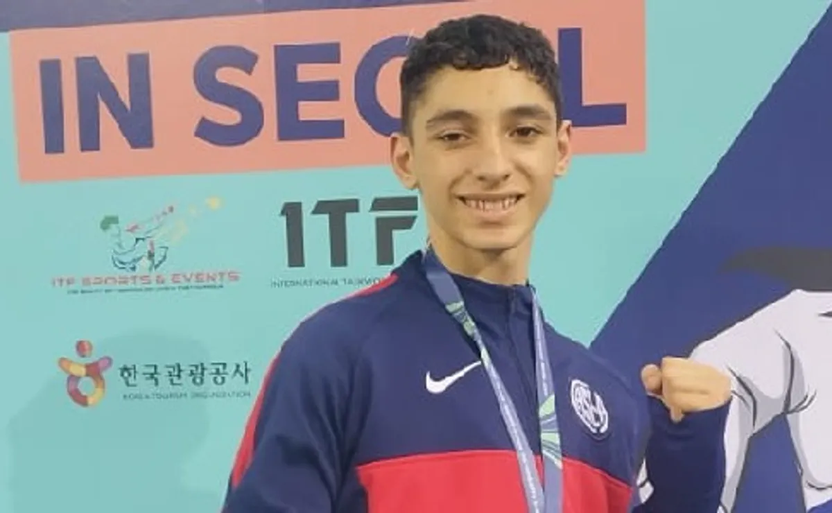 Valentín Herrera de oro en Corea