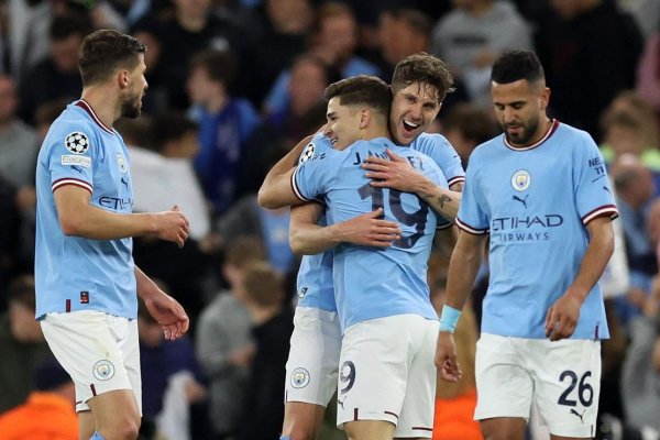 John Stones, figura del Manchester City, eligió a River