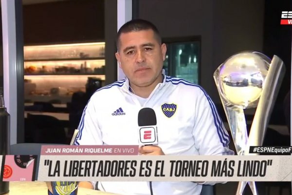 Riquelme habló de Fabra: 