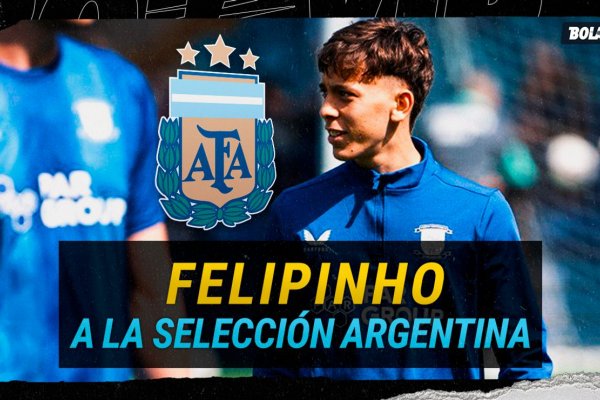 Cómo la Selección ARGENTINA logró convencer a FELIPINHO, la joya del sub 17