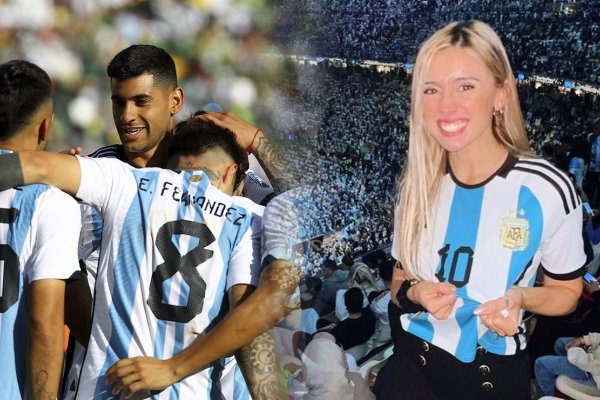 Morena Beltrán enloqueció con la actuación de la Selección Argentina en Bolivia