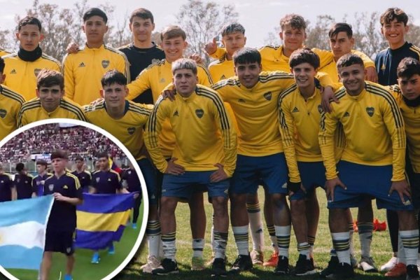 En la previa de Argentina-Bolivia, la Sub 17 de Boca goleó en la altura de Cochabamba