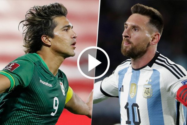 Bolivia vs. Argentina, EN VIVO por las Eliminatorias CONMEBOL: hora, TV y streaming online