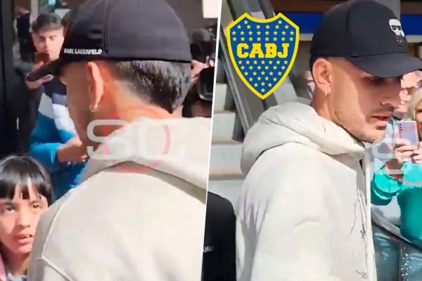 VIDEO | La reacción de Paredes cuando le gritaron por su vuelta a Boca