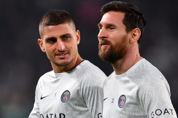 El sorpresivo apoyo de Messi para Verratti en su partida de PSG: 