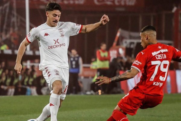 Independiente venció a Huracán por la mínima y se aleja del descenso