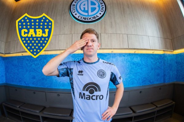 Rolón, ya en Belgrano, marcó la diferencia entre jugar en Boca y otro club argentino