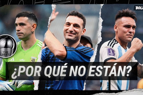 Las grandes ausencias de la Selección Argentina en los Premios The Best