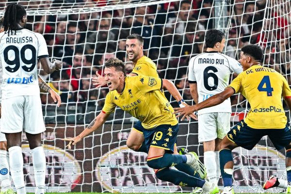 VIDEO | El rey de Genoa: gran gol de Retegui, que sigue en buena racha