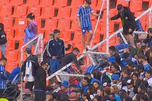 ¿Qué pasó en la cancha de Godoy Cruz? Gases, piedras y traslado de hinchas