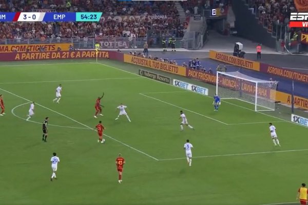 VIDEO | ¡La Joya está on fire! Dybala y un golazo para la goleada de Roma