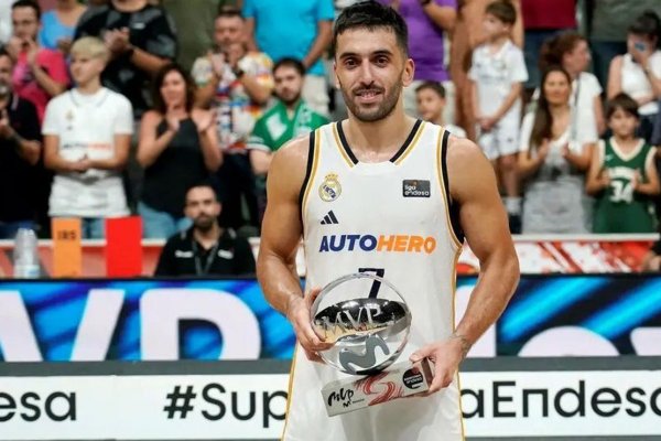 El tierno festejo de Facu Campazzo con su hija tras ser campeón otra vez