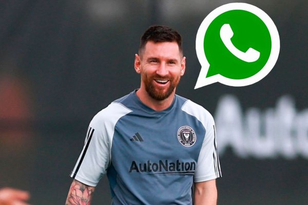 ¡Soñada! Se conoció la foto de perfil que Messi tiene en WhatsApp