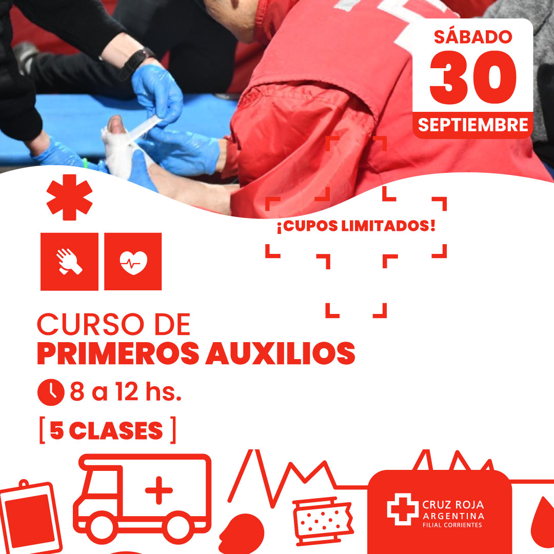 Cruz Roja Dictará Cursos De Lengua De Señas Y Primeros Auxilios Corrientes Hoy