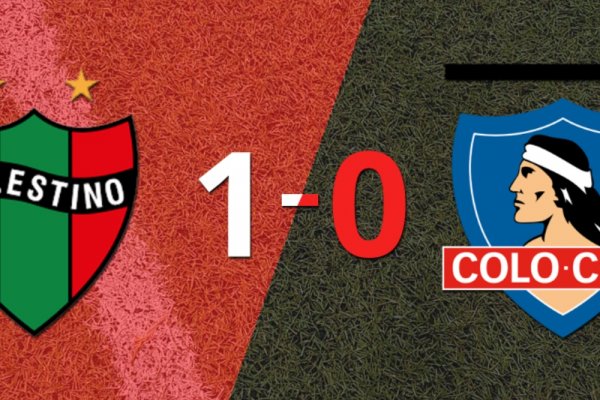 Con lo justo, Palestino venció a Colo Colo 1 a 0 en el imperial de La Cisterna