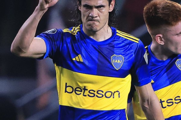 Llenaron de elogios a Cavani desde Boca: 