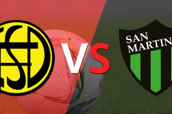 Flandria y San Martín (SJ)  empatan 0-0 y se van al entretiempo