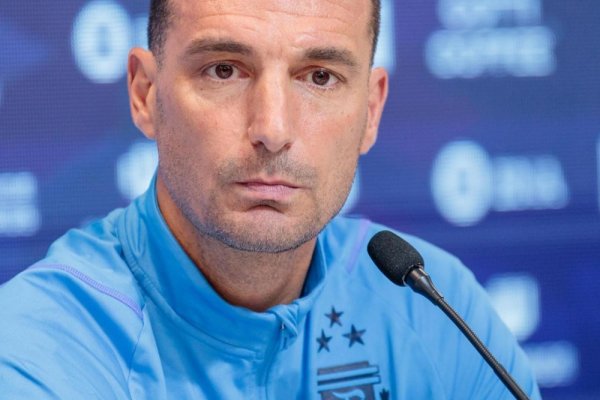 El tremendo enojo de Scaloni en la conferencia de prensa: 