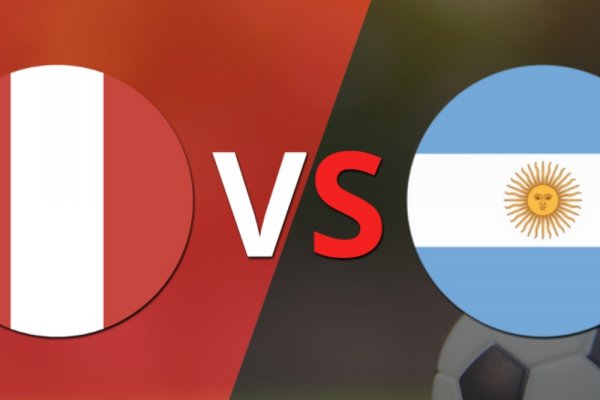 Arrancan las acciones del duelo entre Perú y Argentina