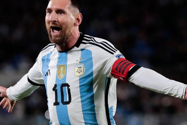 ¡Imperdible! Messi frotó la lámpara con un doblete ante Perú