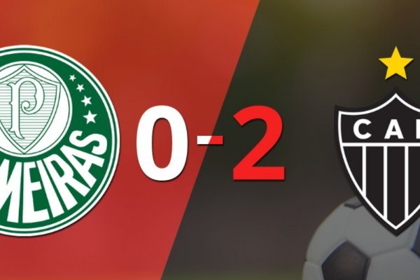 Visita exitosa en el triunfo de Atlético Mineiro sobre Palmeiras