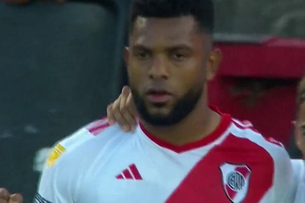 ¡No se guardó nada! La bronca de Borja después del empate de River ante Colón