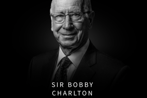 Falleció Bobby Charlton, leyenda del Manchester United